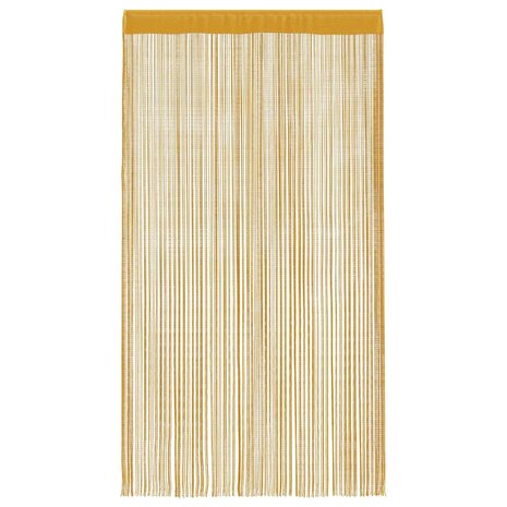 Koordgordijnen 2 st 140x250 cm goudkleurig 4