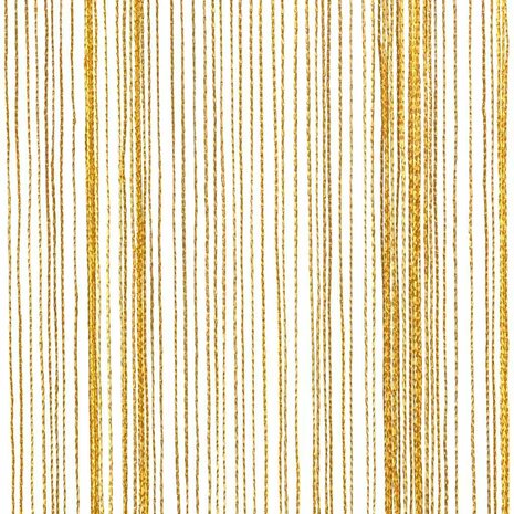 Koordgordijnen 2 st 140x250 cm goudkleurig 8