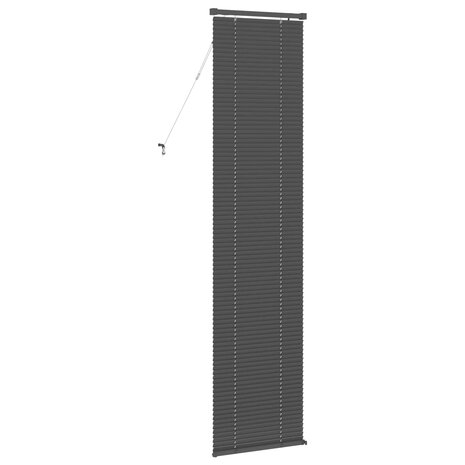 Venetiaanse Blind Verstelbaar Zilvergrijs 213 x 50 cm PVC 6