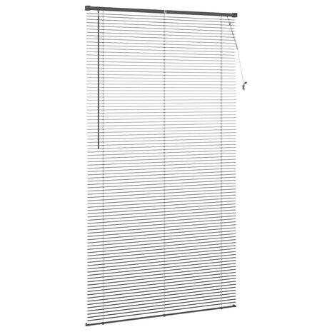 Venetiaanse Blind Verstelbaar Zilvergrijs 213 x 110 cm PVC 4