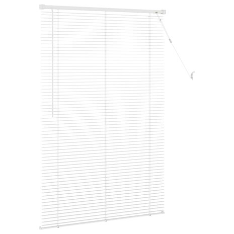 Venetiaanse Blind Verstelbaar Wit 150 x 70 cm PVC 5