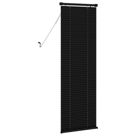 Venetiaanse Blind Verstelbaar Zwart 150 x 60 cm PVC 6