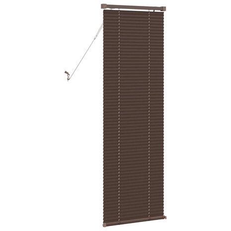 Venetiaanse Blind Donkerbruin met Patroon 150 x 40 cm PVC 6