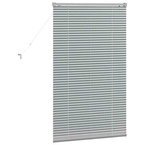 Venetiaanse Jaloezie&euml;n Zilver 130 x 75 cm Aluminium 7