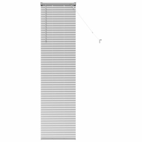 Venetiaanse Jaloezie&euml;n Zilver 175 x 50 cm Aluminium 2