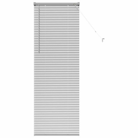 Venetiaanse Jaloezie&euml;n Zilver 175 x 65 cm Aluminium 2