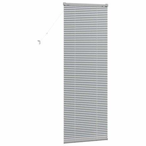 Venetiaanse Jaloezie&euml;n Zilver 175 x 65 cm Aluminium 7