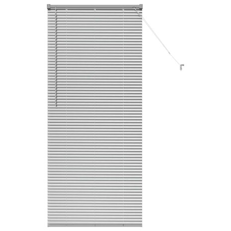 Venetiaanse Jaloezie&euml;n Zilver 175 x 70 cm Aluminium 2