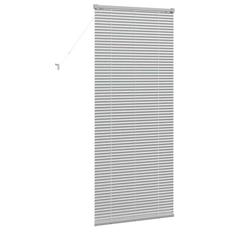 Venetiaanse Jaloezie&euml;n Zilver 175 x 70 cm Aluminium 7