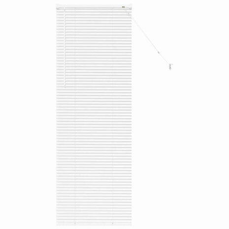 Venetiaanse Jaloezie&euml;n Wit 175 x 65 cm Aluminium 2