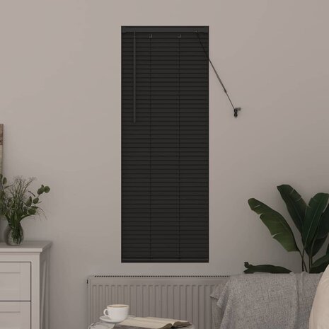 Venetiaanse Jaloezie&euml;n Donkergrijs 130 x 45 cm Aluminium 3
