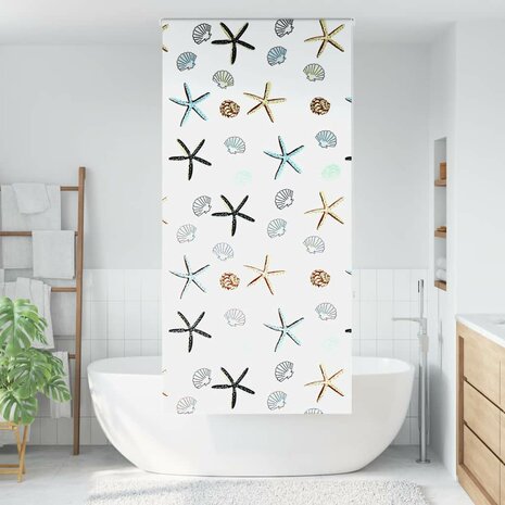 Doucherolgordijn 90x240 cm stofbreedte 86 cm 2