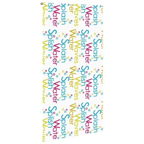 Doucherolgordijn 130x240 cm stofbreedte 126 cm 3