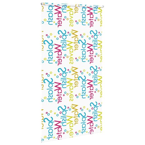 Doucherolgordijn 130x240 cm stofbreedte 126 cm 4