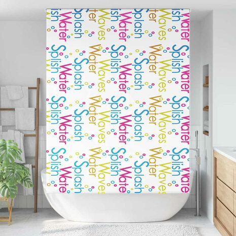Doucherolgordijn 150x240 cm stofbreedte 146 cm 2