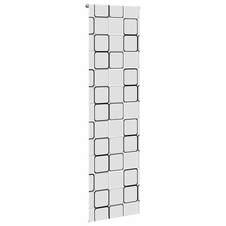 Doucherolgordijn 80x240 cm stofbreedte 76 cm 3