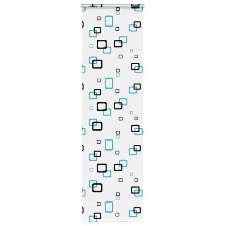 Doucherolgordijn met cassette 60x240 cm stofbreedte 56 cm 1