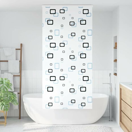 Doucherolgordijn met cassette 110x240 cm stofbreedte 106 cm 2