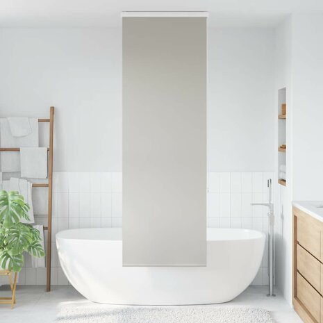 Doucherolgordijn met cassette 70x240 cm stofbreedte 66 cm 2
