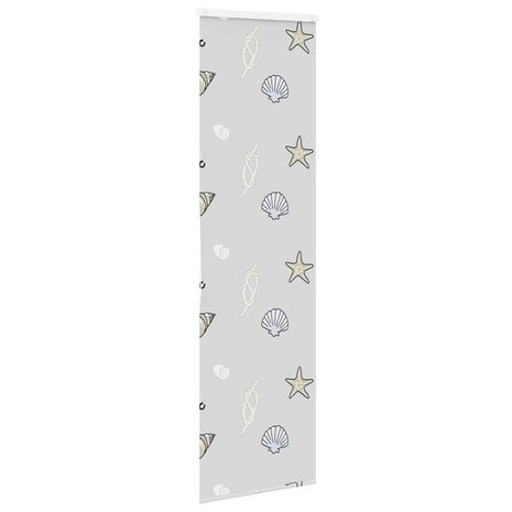 Doucherolgordijn met cassette 80x240 cm stofbreedte 76 cm 4