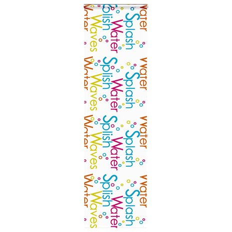 Doucherolgordijn met cassette 80x240 cm stofbreedte 76 cm 1