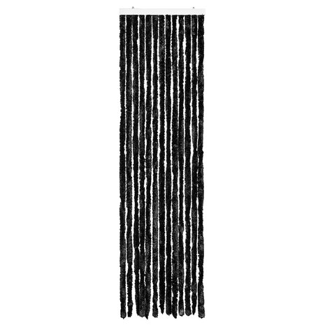 Vliegengordijn 56x200 cm chenille antraciet 3