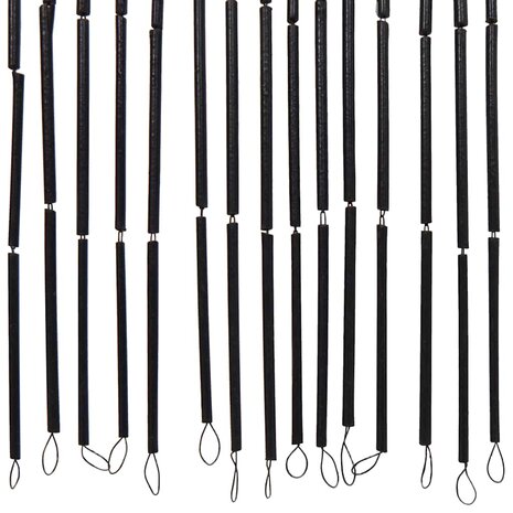 Insectengordijn 56x185 cm bamboe donkergrijs 5