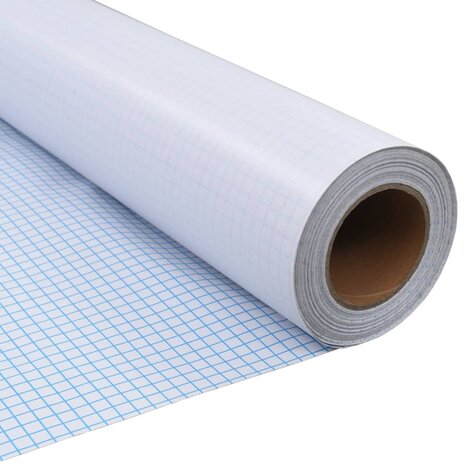 Raamfolie mat 0,9x20 m PVC grijs 2