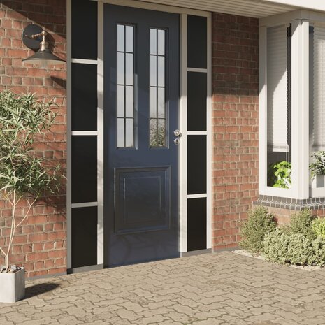 Raamfolie statisch matzwart 45x500 cm PVC 2