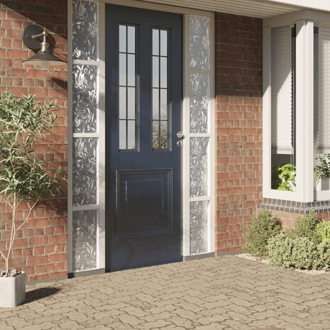 Raamfolie bloemenpatroon mat 60x500 cm PVC 2