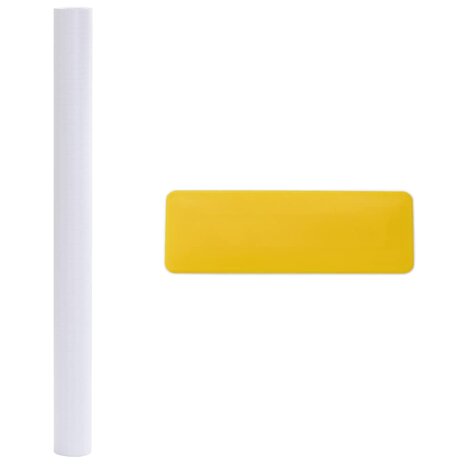 Raamfolies mat PVC grijs 9