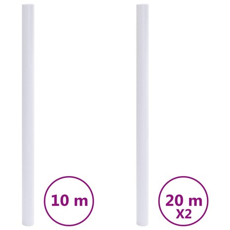 Raamfolies mat PVC transparantgrijs 2