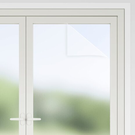 Raamfolies mat PVC wit 4