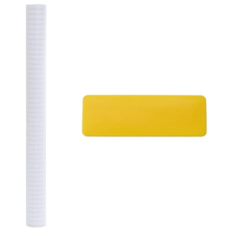 Raamfolies strepenpatroon mat PVC 9