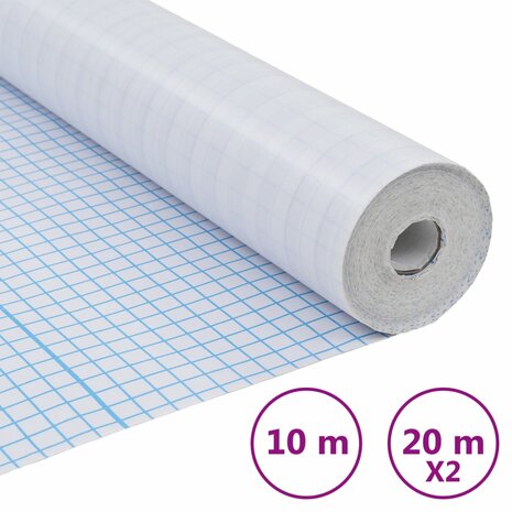 Raamfolies strepenpatroon mat PVC 9