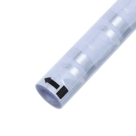 Raamfolies 2 st mat bamboepatroon PVC 6