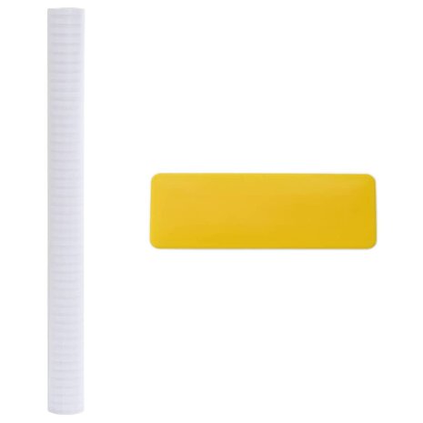 Zelfklevende Raamfolie Gesatineerde strepen 90 x 1000 cm PVC 8