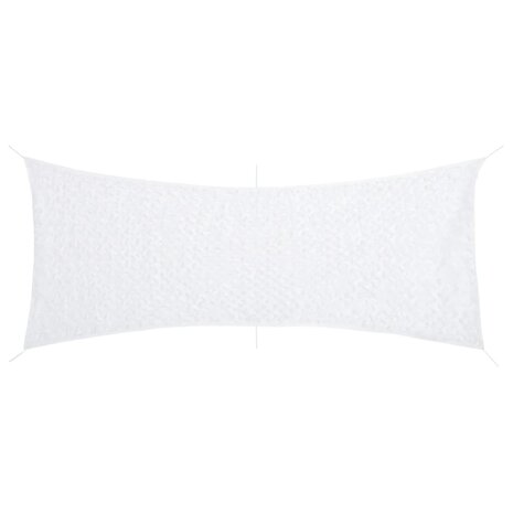 Camouflagenet met opbergzak 409x206 cm wit 1