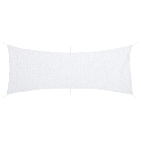 Camouflagenet met opbergzak 525x205 cm wit 1