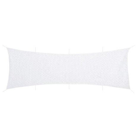 Camouflagenet met opbergzak 809x207 cm wit 1