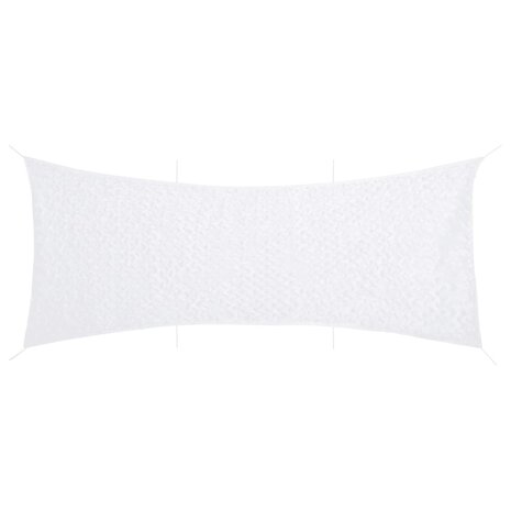 Camouflagenet met opbergzak 627x290 cm wit 1