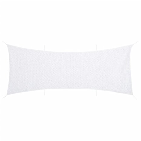 Camouflagenet met opbergzak 721x294 cm wit 1