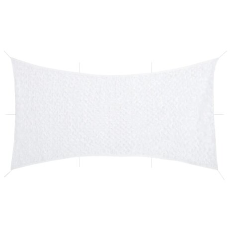 Camouflagenet met opbergzak 600x414 cm wit 1