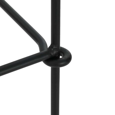 Terugstellend Doel Zwart 26 x 13 x 31 cm Staal 8