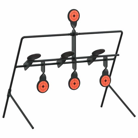 Terugstellend Doel Zwart 38 x 20 x 33.5 cm Staal 2