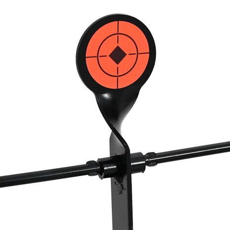 Terugstellend Doel Zwart 38 x 20 x 33.5 cm Staal 8