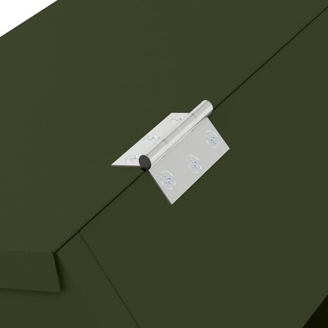 Konijnen voerbak Olijf Groen 64,5 x 25,5 x 45,5 cm 9
