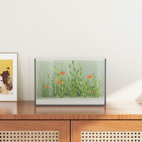Aquarium met opslag Doorzichtig 30 x 20 x 20 cm Glas 1