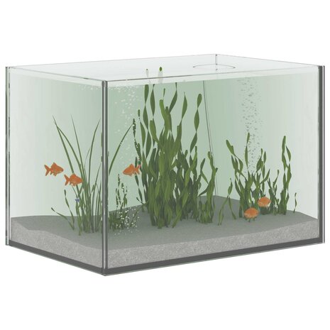 Aquarium met opslag Doorzichtig 30 x 20 x 20 cm Glas 3