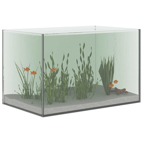 Aquarium met opslag Doorzichtig 40 x 25 x 25 cm Glas 3